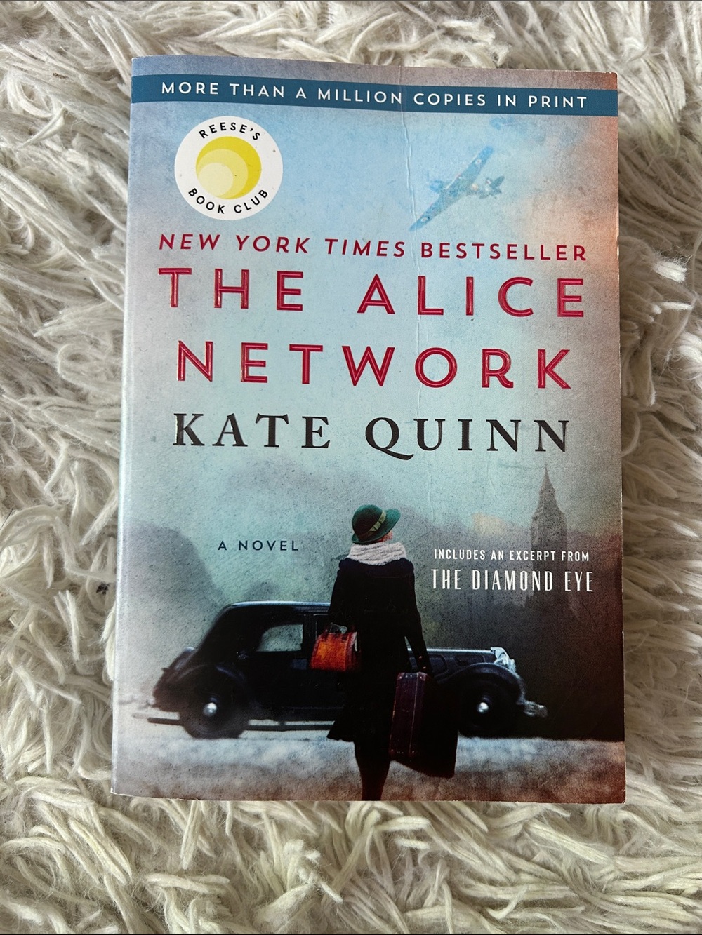 kate quinn The Alice Network - Red & Black Cover paperback